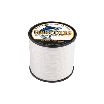 300M 328Yds White 10lb-300lb HERCULES PE braid Fishing Line 8 Strands HERCULES